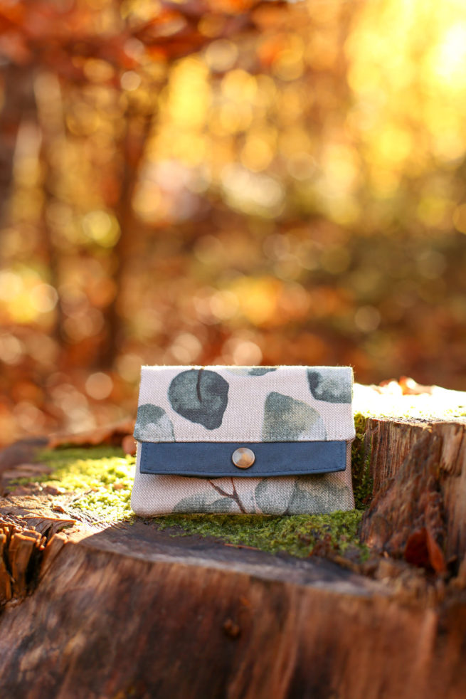 Porte-monnaie Eucalyptus cyan – Image 2